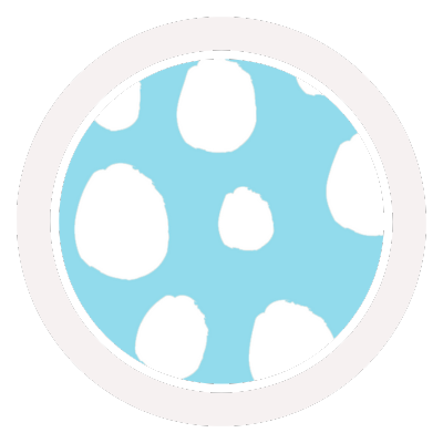 Light Blue Dínós Bambusz Masni